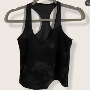 Camo racer back tank